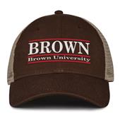 G180 The Game Brown University Bears Relaxed Trucker Mesh Split Bar Cap