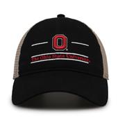 G180 The Game Ohio State Buckeyes Relaxed Trucker Mesh Split Bar Cap