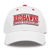 G2036 The Game Miami of Ohio Redhawks Classic Nickname Bar Cap