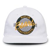 G220 The Game Baylor Bears White Retro Circle Throwback Cap