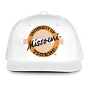 G220 The Game Missouri Tigers White Retro Circle Throwback Cap