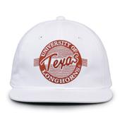 G220 The Game Texas Longhorns White Retro Circle Throwback Cap