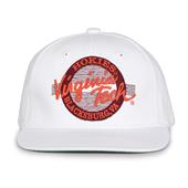 G220 The Game Virginia Tech Hokies White Retro Circle Throwback Cap