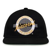 G225 The Game Missouri Tigers Team Color Retro Circle Throwback Cap