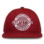 G225 The Game Stanford Cardinal Team Color Retro Circle Throwback Cap