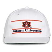 G230 The Game Auburn Tigers White Retro Bar Throwback Cap