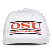 G230 The Game Oklahoma State Cowboys White Retro Bar Throwback Cap