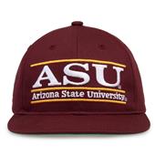 G235 The Game Arizona State Sun Devils Team Color Retro Bar Throwback Cap