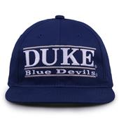 G235 The Game Duke Blue Devils Team Color Retro Bar Throwback Cap