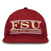 G235 The Game Florida State Seminoles Team Color Retro Bar Throwback Cap