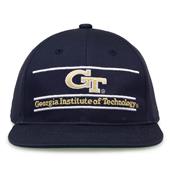 G235 The Game Georgia Tech Yellow Jackets Team Color Retro Bar Throwback Cap