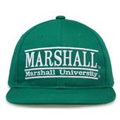 G235 The Game Marshall Thundering Herd Team Color Retro Bar Throwback Cap