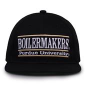 G235 The Game Purdue Boilermakers Team Color Retro Bar Throwback Cap