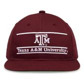 G235 The Game Texas A&M Aggies Team Color Retro Bar Throwback Cap