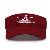 G25 The Game Alabama Crimson Tide Split Bar Visor