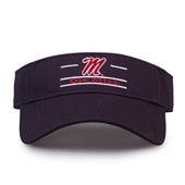 G25 The Game Mississippi Rebels Split Bar Visor