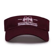 G25 The Game Mississippi State Bulldogs Split Bar Visor