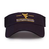 G25 The Game West Virginia Mountaineers Split Bar Visor