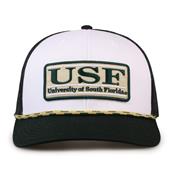 G452R The Game South Florida Bulls Rope Trucker With Bar Patch Cap G452r