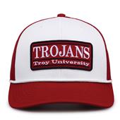 G452R The Game Troy Trojans Rope Trucker With Bar Patch Cap G452r