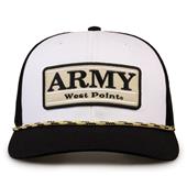 G452R The Game United States Army Rope Trucker With Bar Patch Cap G452r