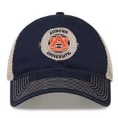 G880 The Game Auburn Tigers Soft Mesh Trucker With Frayed Patch Cap