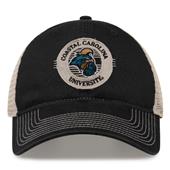 G880 The Game Coastal Carolina Chanticleers Soft Mesh Trucker With Frayed Patch Cap