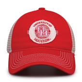 G880 The Game Houston Cougars Soft Mesh Trucker With Frayed Patch Cap