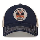 G880 The Game Virginia Cavaliers Soft Mesh Trucker With Frayed Patch Cap