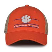 G180 The Game Clemson Tigers Relaxed Trucker Mesh Split Bar Cap