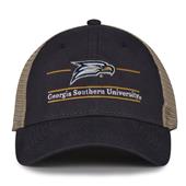 G180 The Game Georgia Southern Eagles Relaxed Trucker Mesh Split Bar Cap