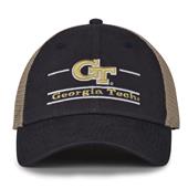 G180 The Game Georgia Tech Yellow Jackets Relaxed Trucker Mesh Split Bar Cap