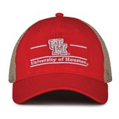 G180 The Game Houston Cougars Relaxed Trucker Mesh Split Bar Cap