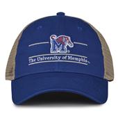 G180 The Game Memphis Tigers Relaxed Trucker Mesh Split Bar Cap