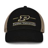 G180 The Game Purdue Boilermakers Relaxed Trucker Mesh Split Bar Cap