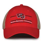 G180 The Game Western Kentucky Hilltoppers Relaxed Trucker Mesh Split Bar Cap