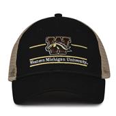 G180 The Game Western Michigan Broncos Relaxed Trucker Mesh Split Bar Cap