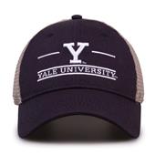 G180 The Game Yale Bulldogs Relaxed Trucker Mesh Split Bar Cap