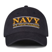 G19 The Game Navy Midshipmen Classic Relaced Twill Cap