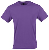 Primease Unisex Signature Tee Cotton Blend 60/40 P4404 GRAPE Primary