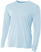 A4 Cooling Performance Youth Long Sleeve Crew