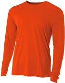 A4 Cooling Performance Youth Long Sleeve Crew