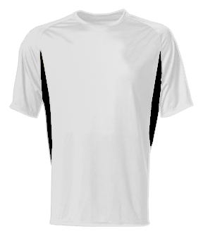 A4 Youth Cooling Performance Color Blocked Crew Tee. Printing is available for this item.