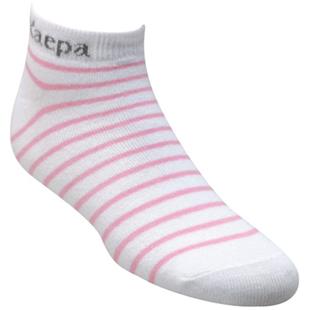 Kaepa Womens Thin Stripe Anklet Socks One Size (PAIR)