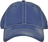Enzyme Washed, Slide Buckle Closure Canvas Baseball Cap (NAVY)