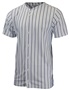 WHITE/NAVY PINSTRIPE