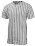 WHITE/BLACK PINSTRIPE