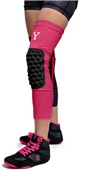 Yes! Athletics Knee Pads Compression Sleeve for Women and Youth Girls