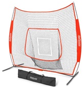 GoSports Team Tone 7' x 7' Baseball Softball Practice Hitting & Pitching Net