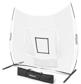 GoSports Team Tone 7' x 7' Baseball Softball Practice Hitting & Pitching Net